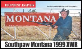 Southpaw Montana 1999 XWR .270 Win by Andy Montgomery (page 95) Issue 86 (click the pic for an enlarged view)